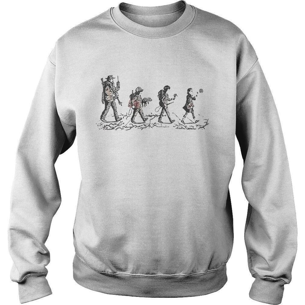 Stranger Things Walking The Abbey Road Shirt